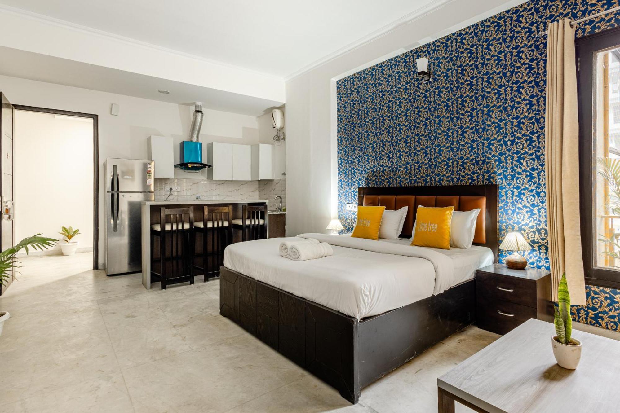 Lime Tree Service Apartment Golf Course Road, 구르가온 외부 사진