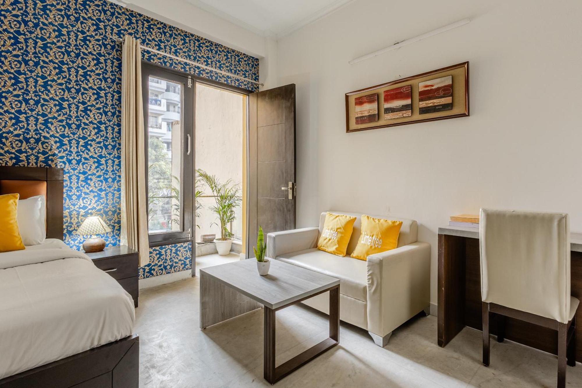Lime Tree Service Apartment Golf Course Road, 구르가온 외부 사진