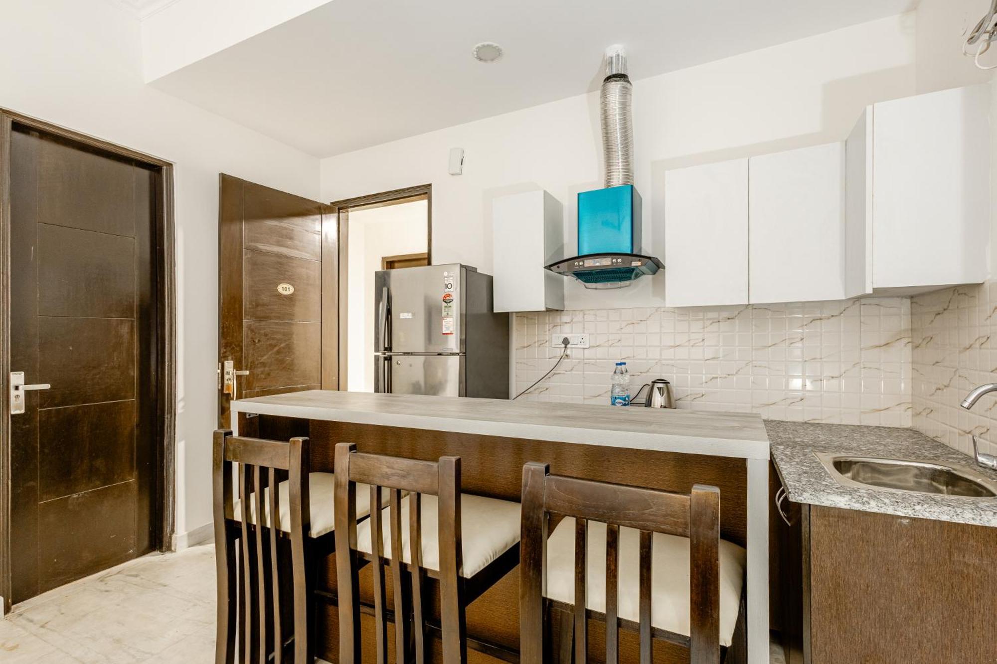 Lime Tree Service Apartment Golf Course Road, 구르가온 외부 사진