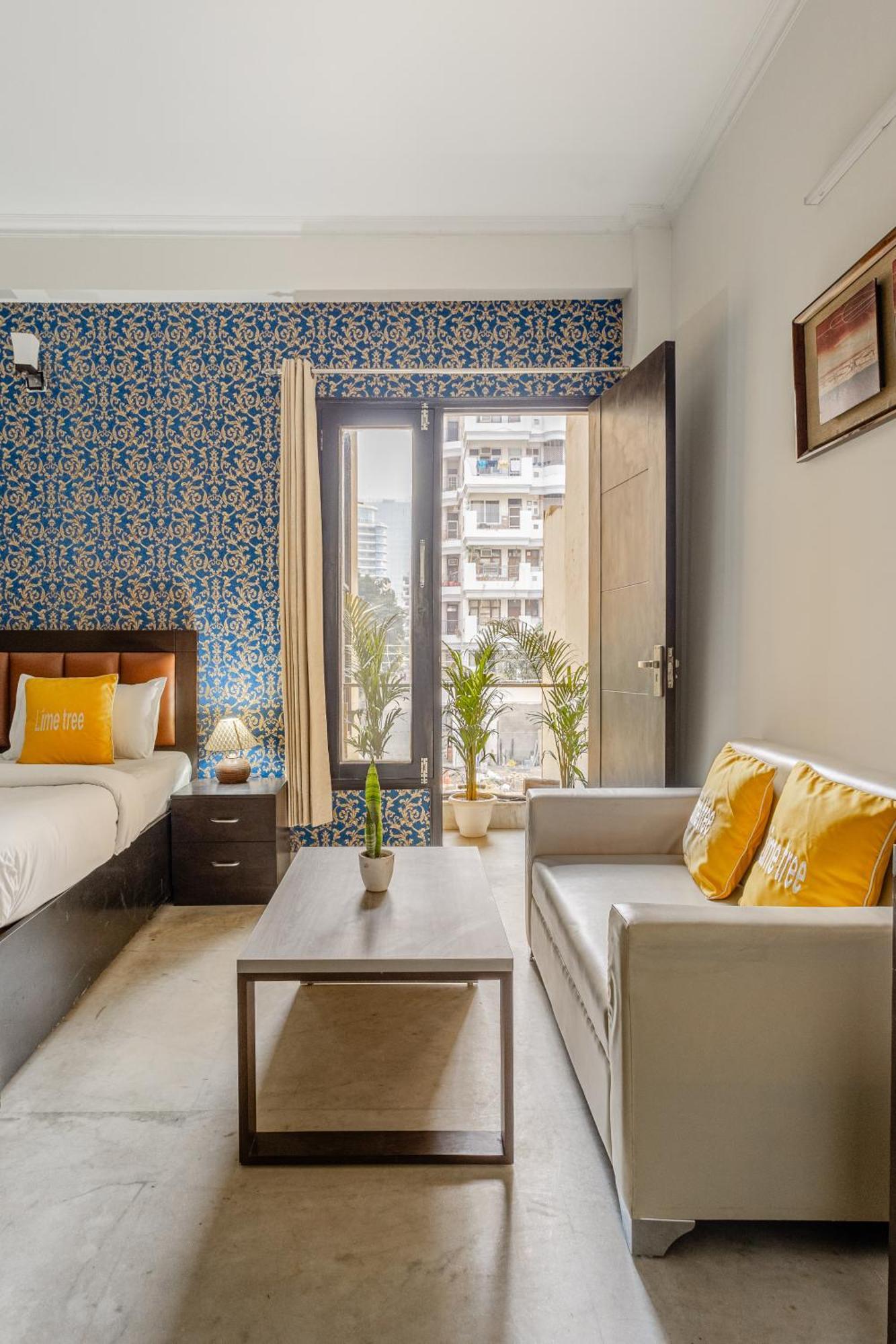 Lime Tree Service Apartment Golf Course Road, 구르가온 외부 사진