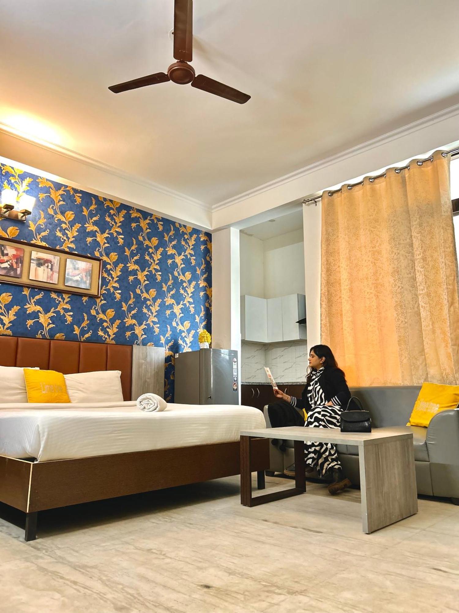 Lime Tree Service Apartment Golf Course Road, 구르가온 외부 사진