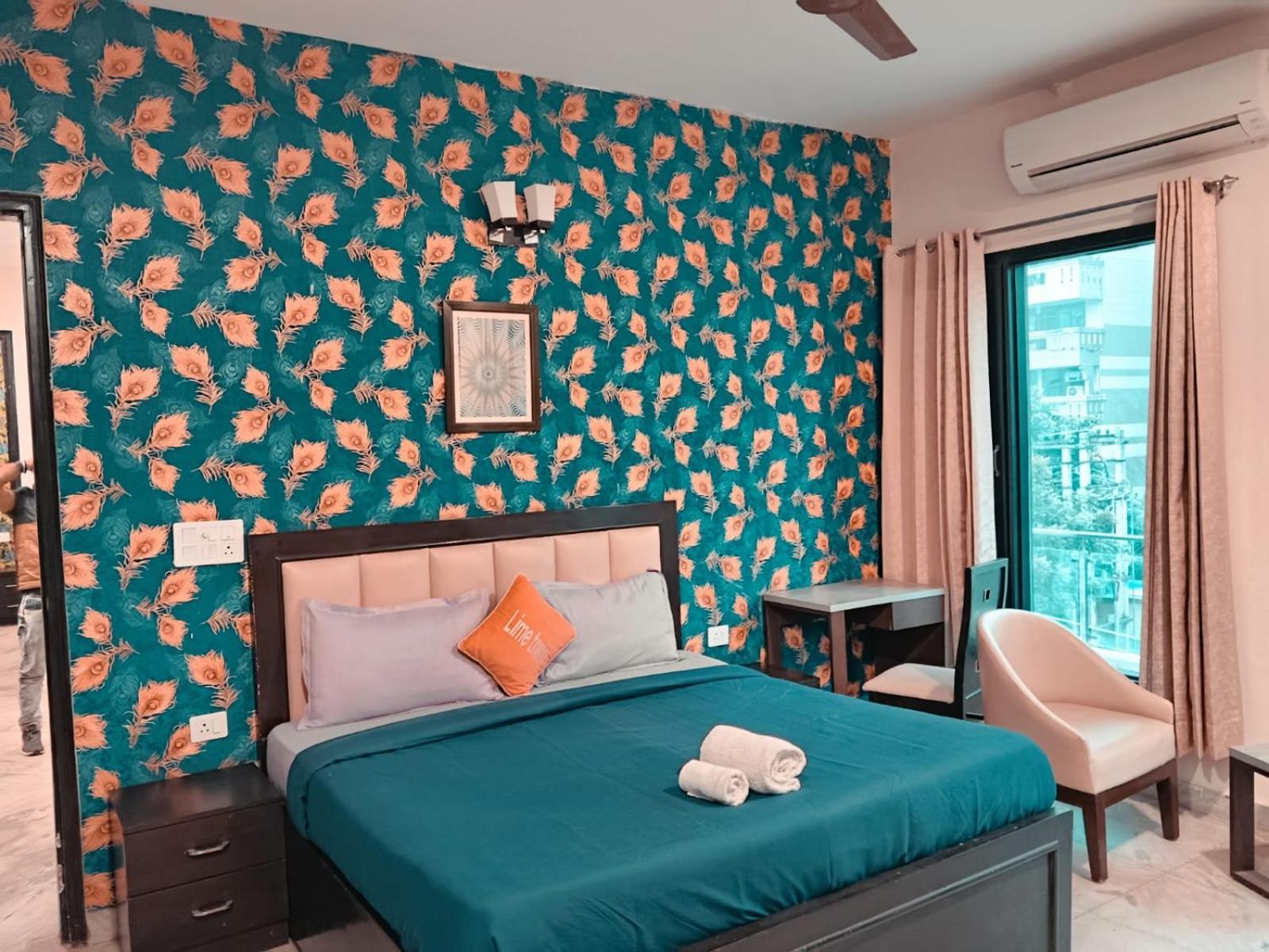 Lime Tree Service Apartment Golf Course Road, 구르가온 외부 사진
